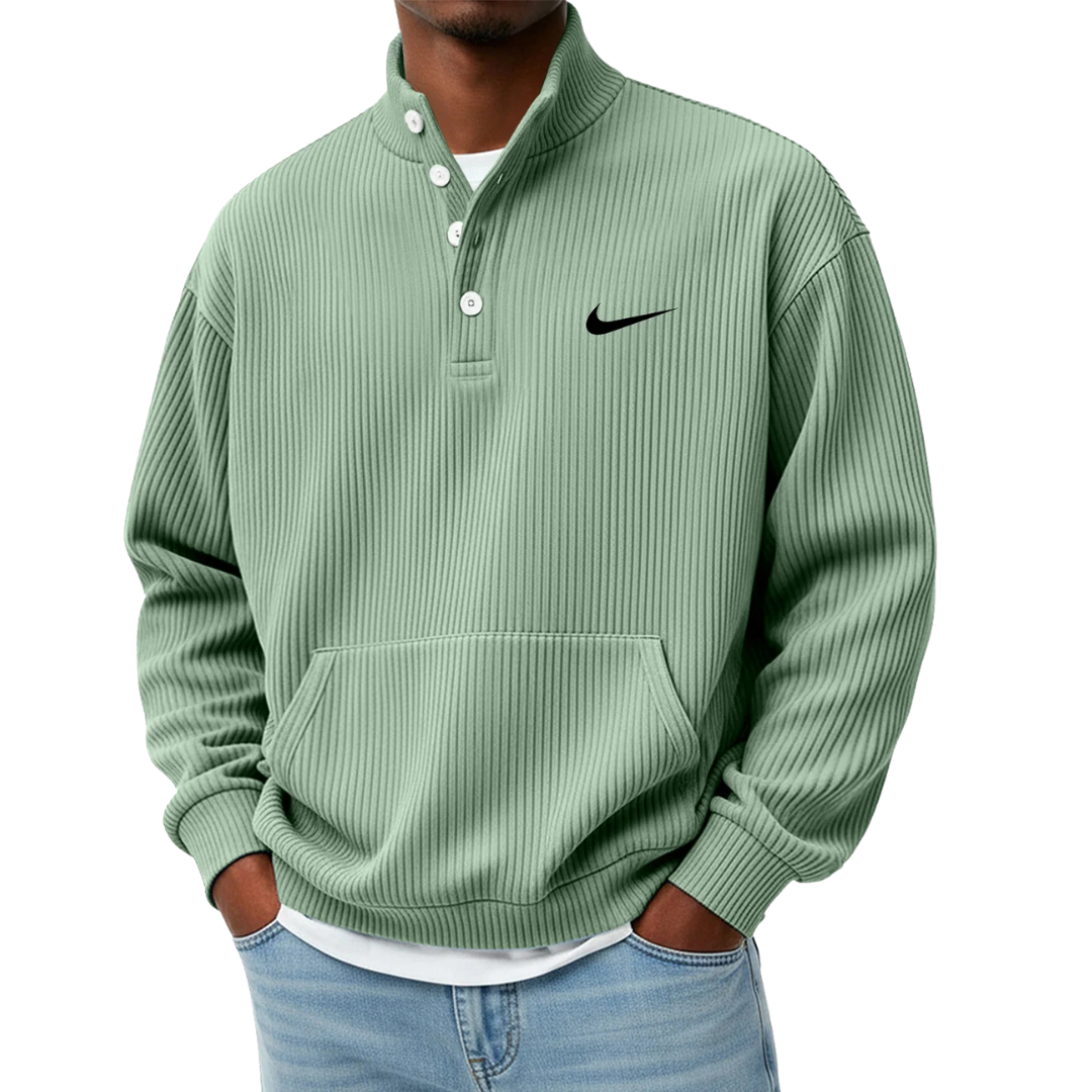 Men’s Textured Rib-Knit Pullover