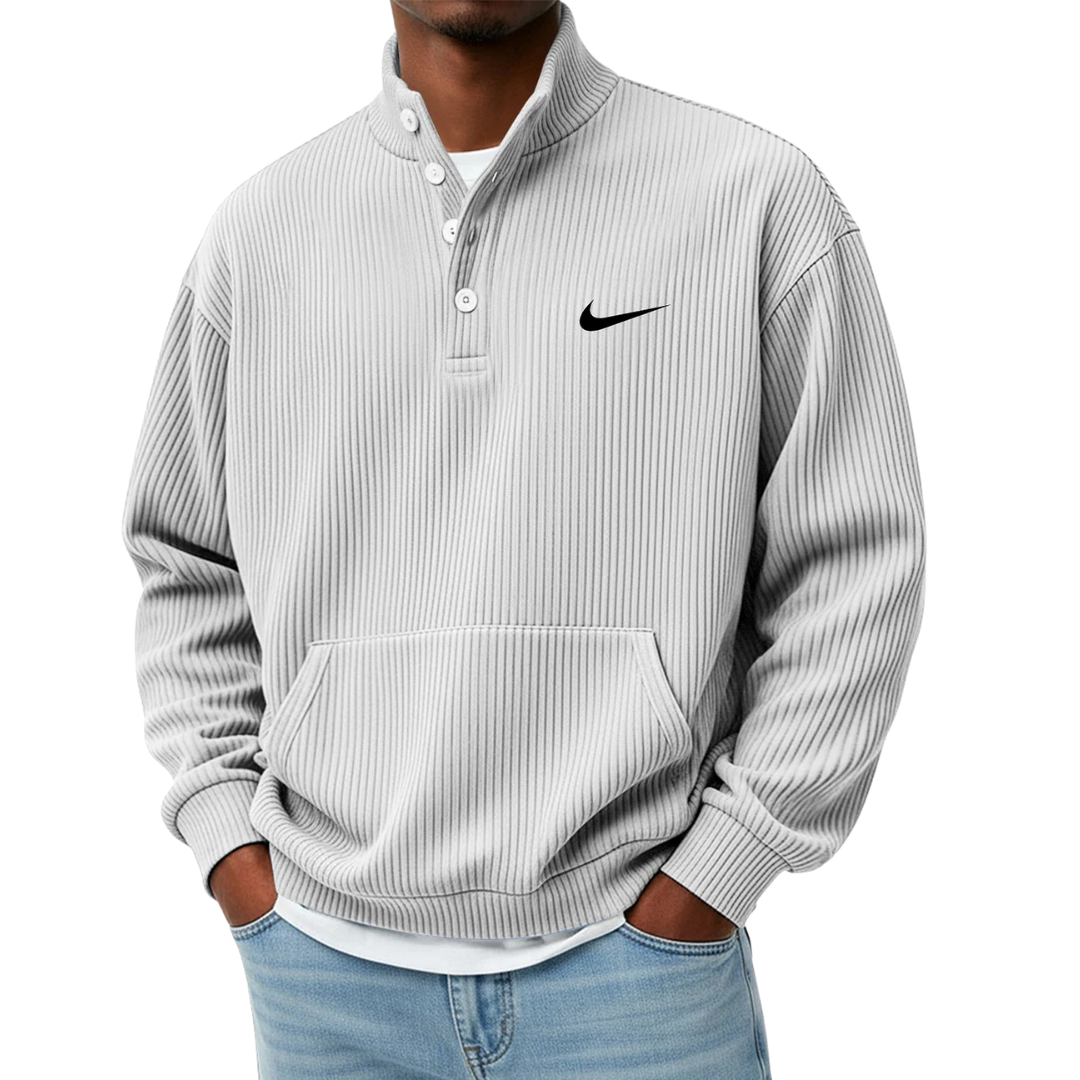 Men’s Textured Rib-Knit Pullover